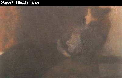 Gustav Klimt Lady at the Fireplace (mk20)